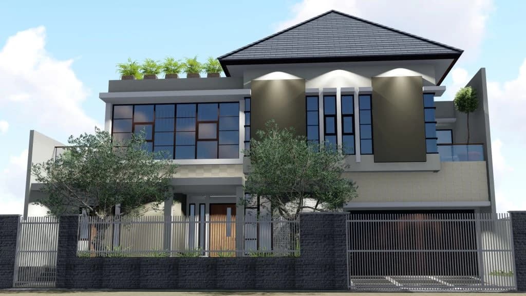 Desain Rumah NS, Serang Banten - 1
