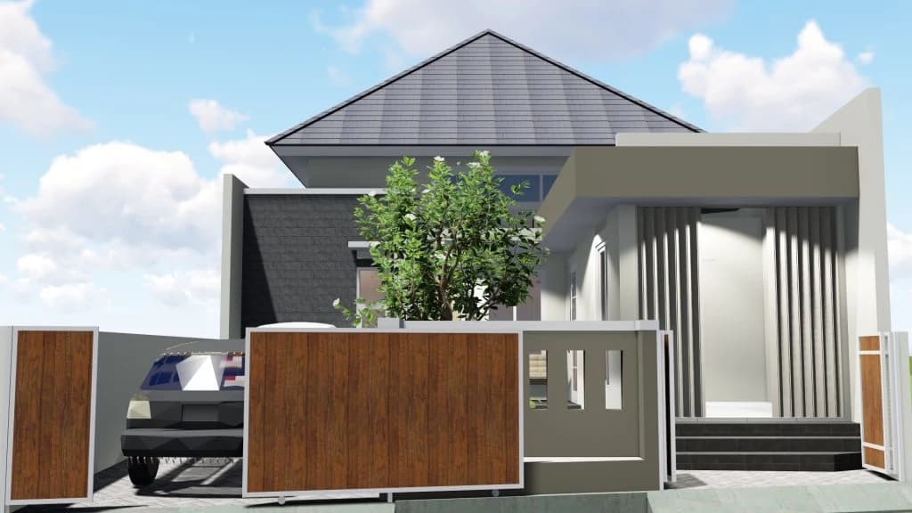 Desain Rumah SB, Cilegon Banten - 1