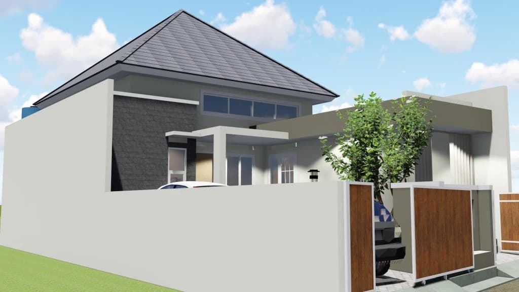 Desain Rumah SB, Cilegon Banten - 2