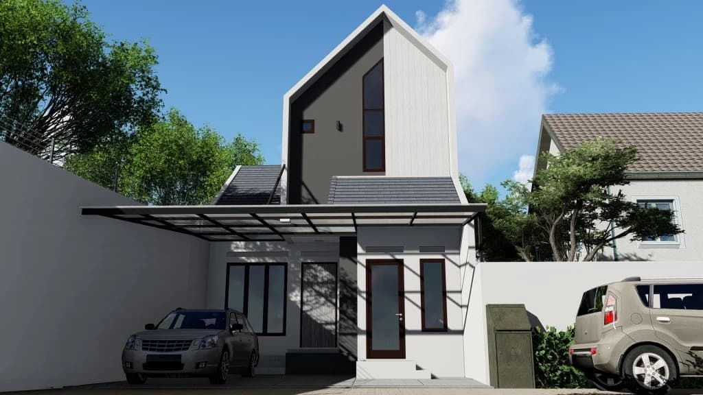 Desain Rumah AS Serang, Banten - 1