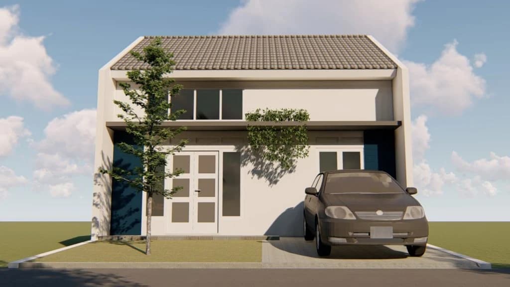Desain Rumah IH, Serang Banten - 1
