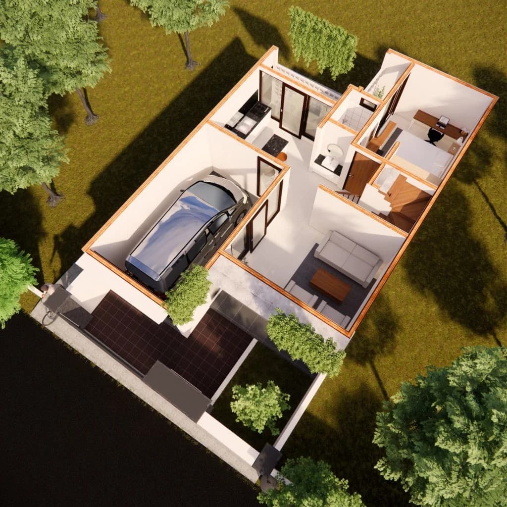 Desain Rumah YC, Cilegon Banten - 4