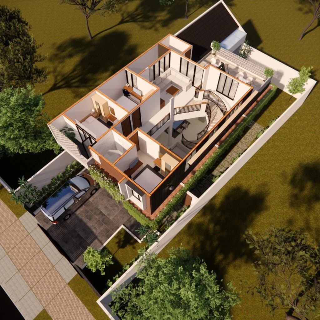 Desain Rumah YS, Serang Banten - 9