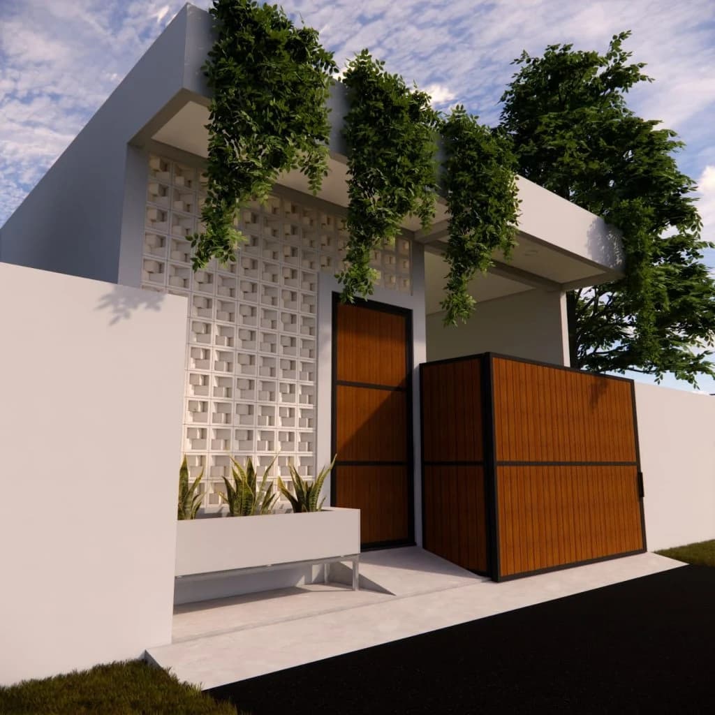 Desain Rumah AD, Cilegon Banten - 1