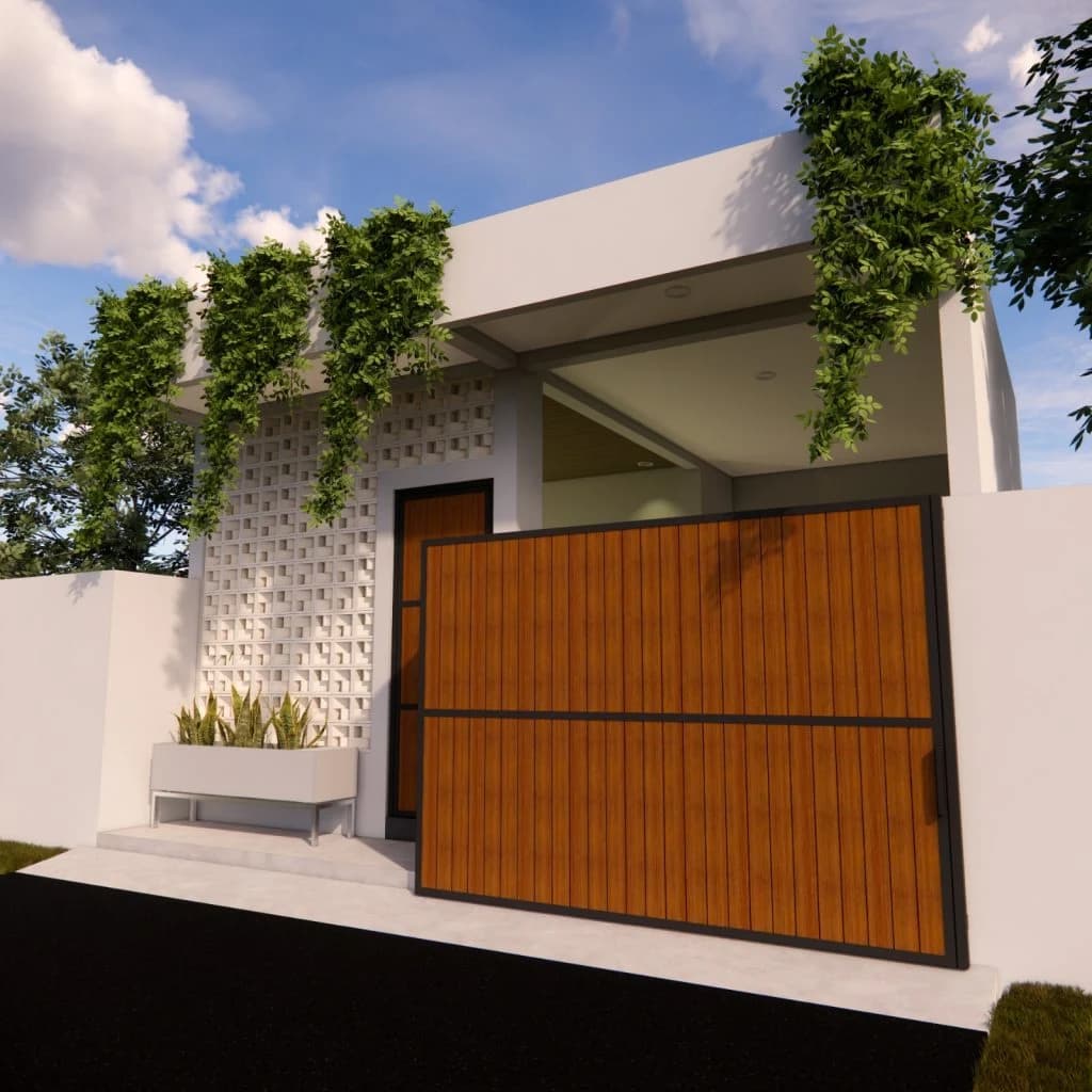 Desain Rumah AD, Cilegon Banten - 2