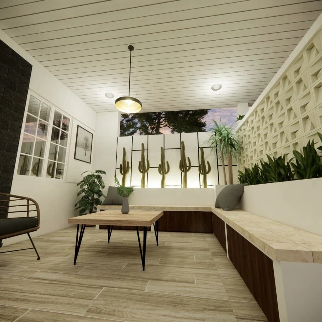 Desain Rumah BA, Anyer Serang Banten - 2