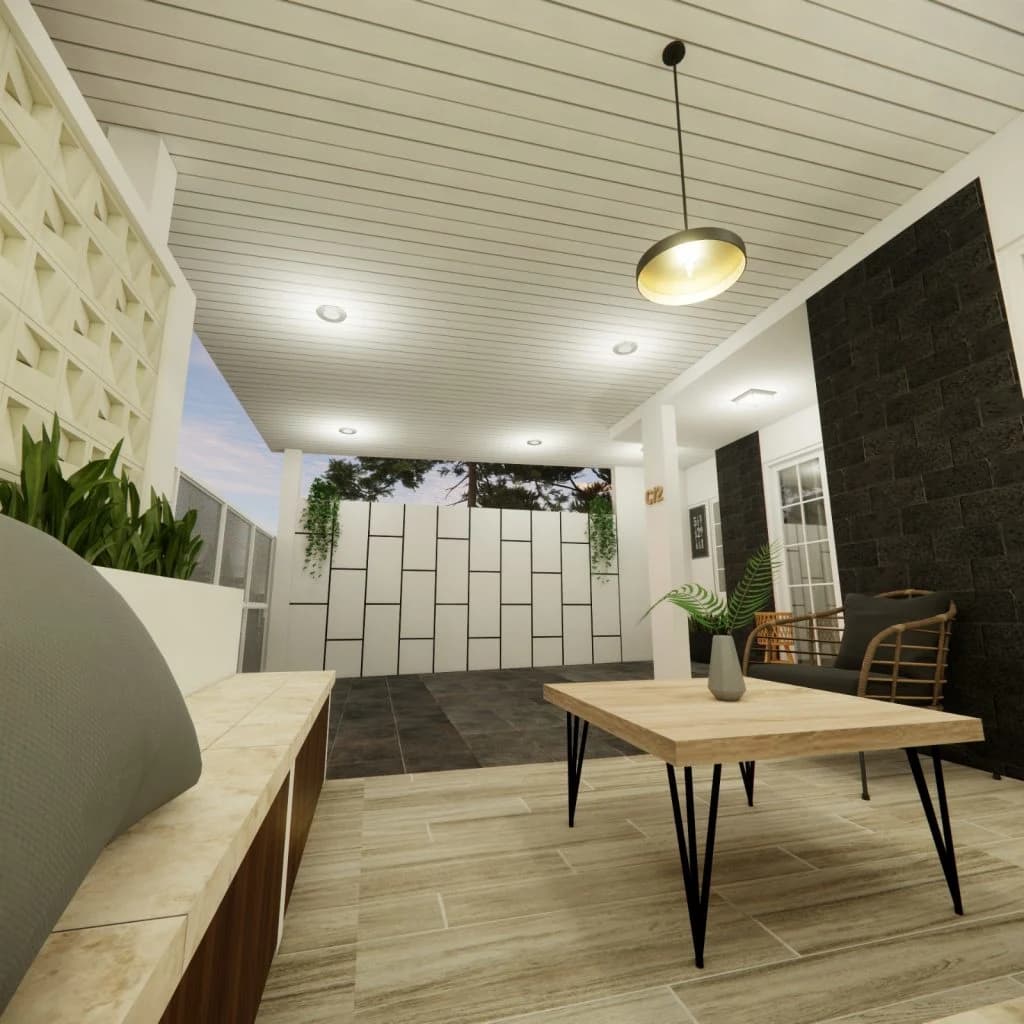 Desain Rumah BA, Anyer Serang Banten - 4