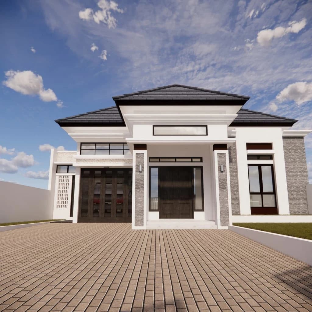 Desain Rumah JK, Baros Serang Banten - 1