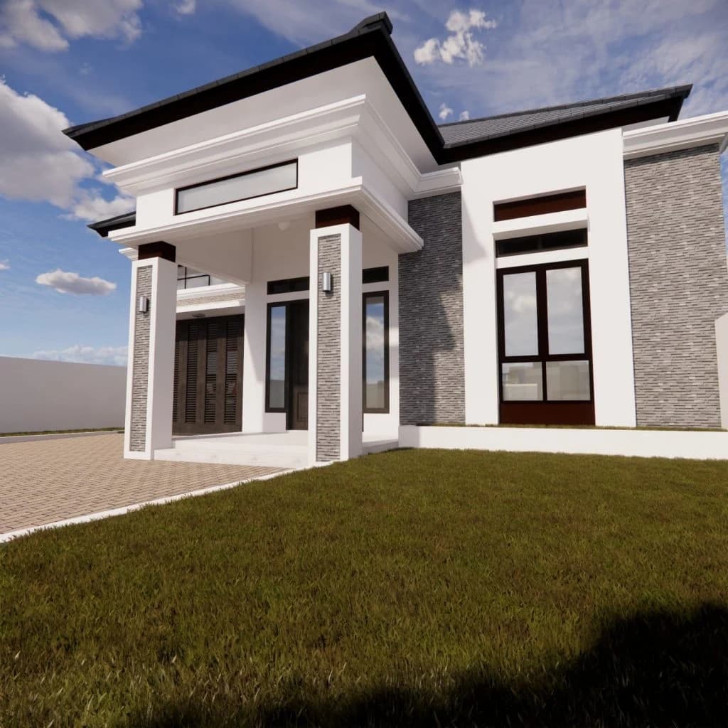 Desain Rumah JK, Baros Serang Banten - 2
