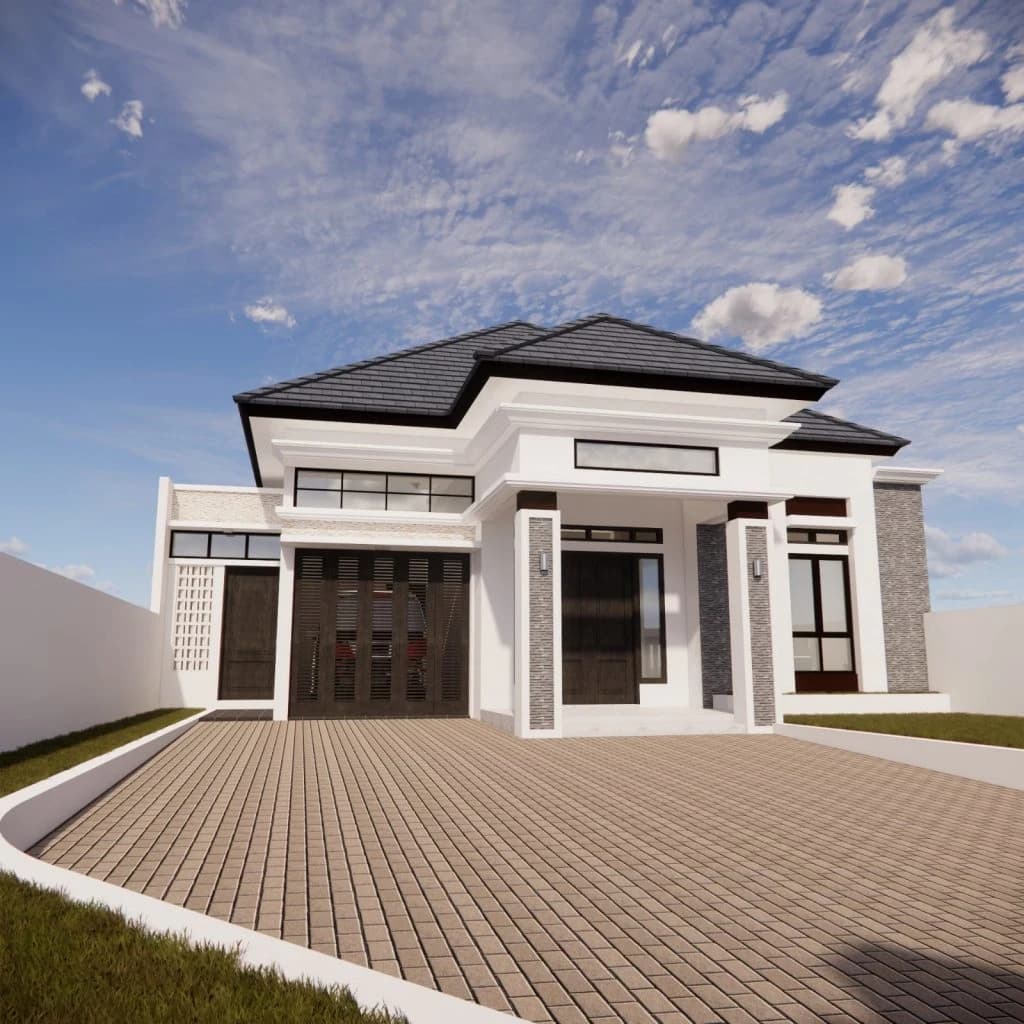 Desain Rumah JK, Baros Serang Banten - 3