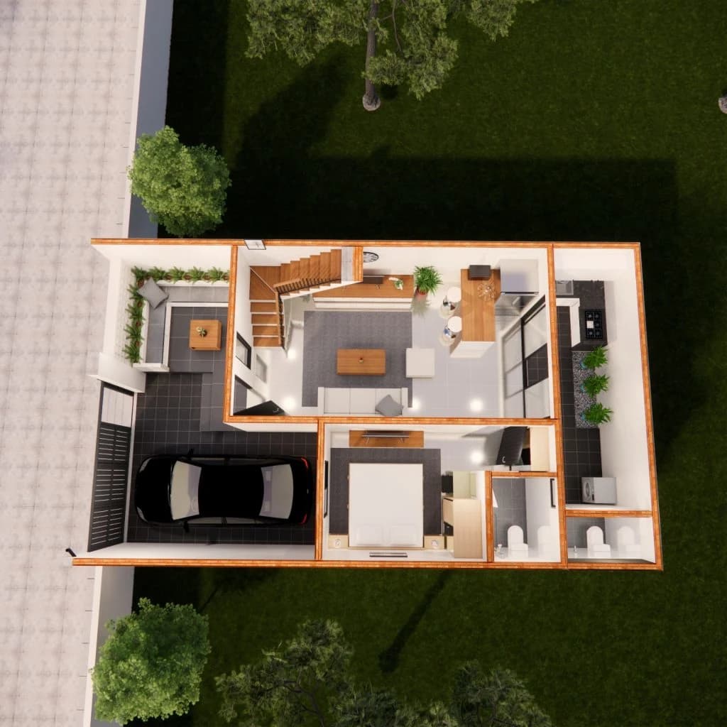 Desain Rumah WS, Serang Banten - 15