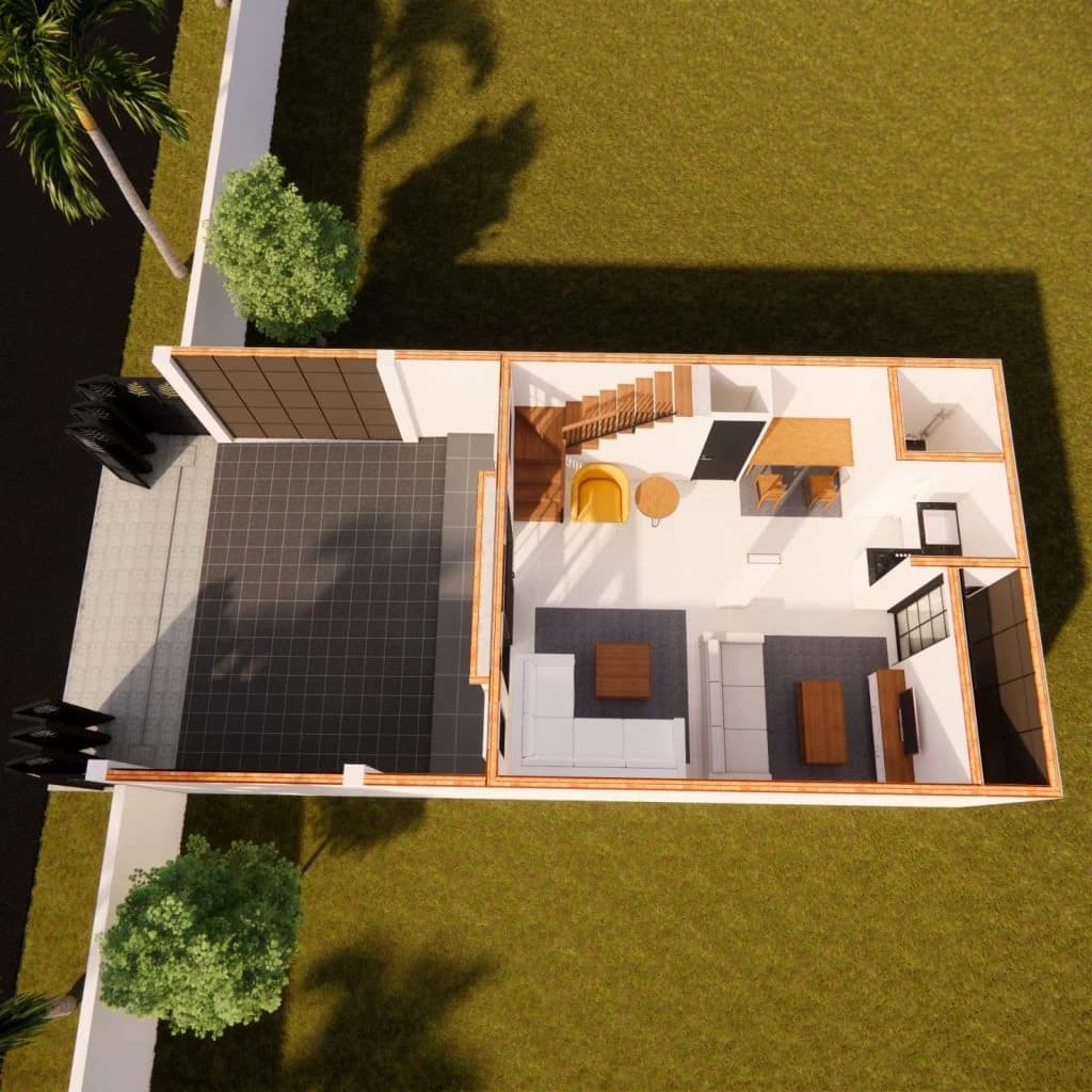 Desain Rumah FP, Serang Banten - 8