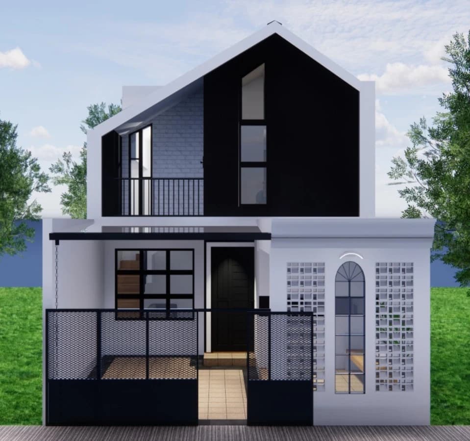 Desain Rumah AG, Serang Banten - 1