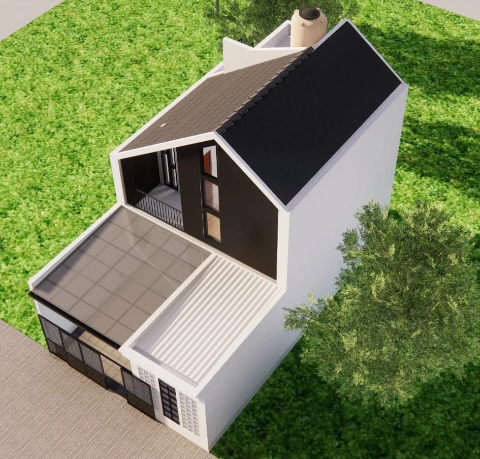 Desain Rumah AG, Serang Banten - 2