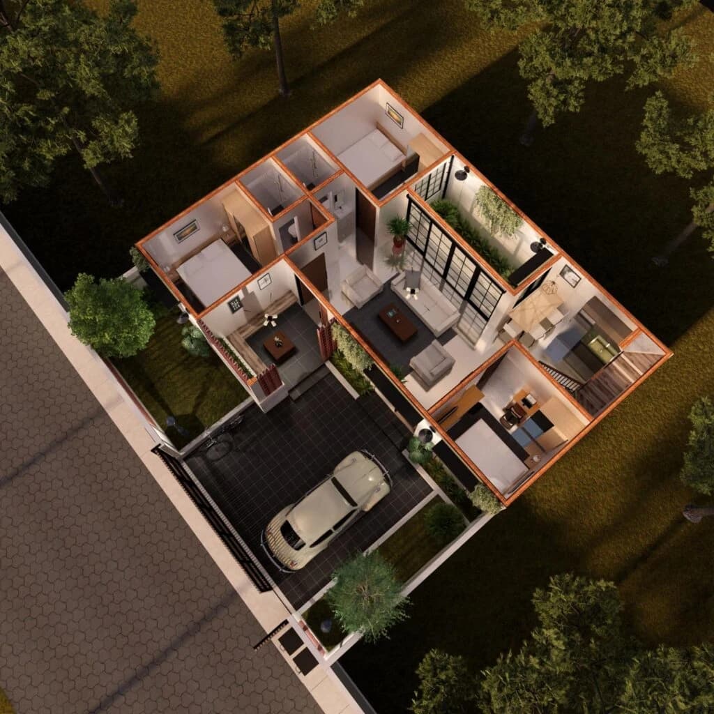 Desain Rumah WK, Serang Banten - 20