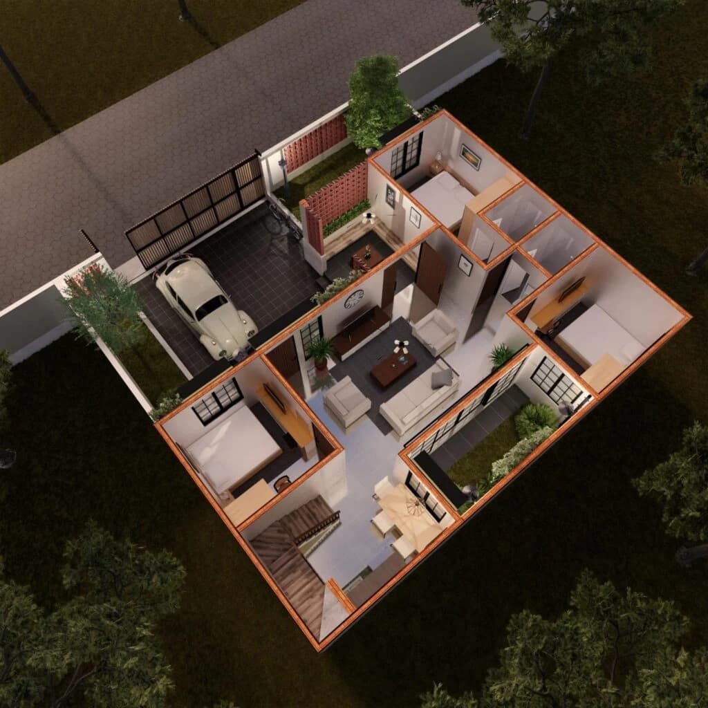 Desain Rumah WK, Serang Banten - 21