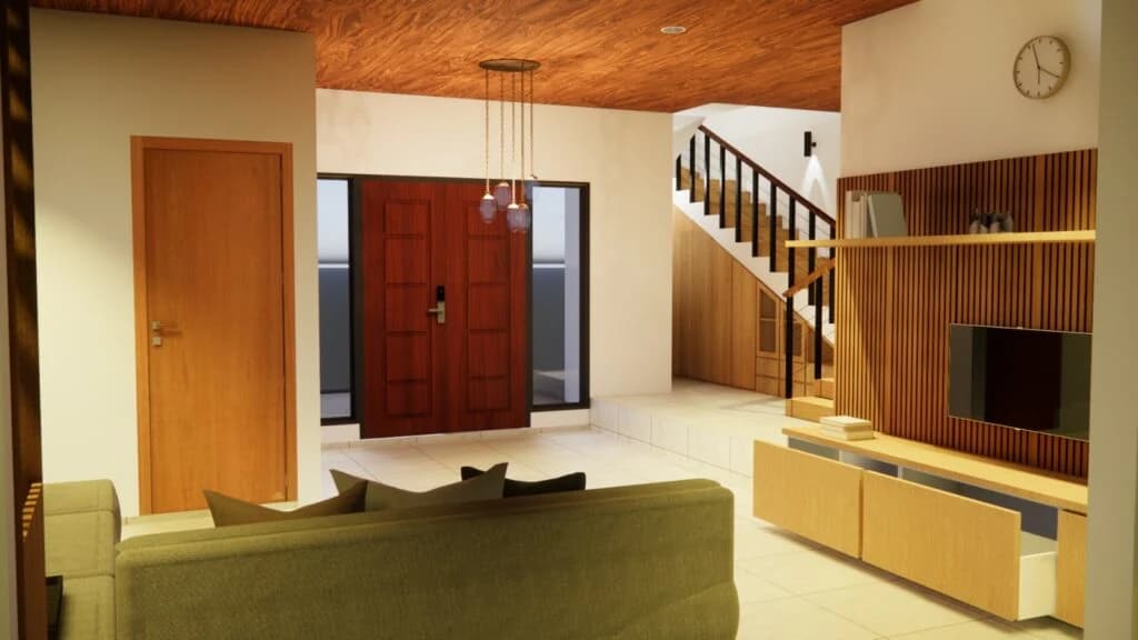 Desain Rumah AT, Cilegon Banten