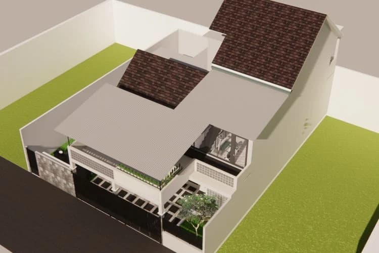 Desain Rumah MS, Serang Banten - 2