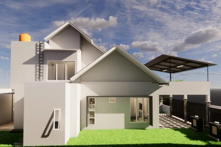Desain Rumah MS, Serang Banten - 3