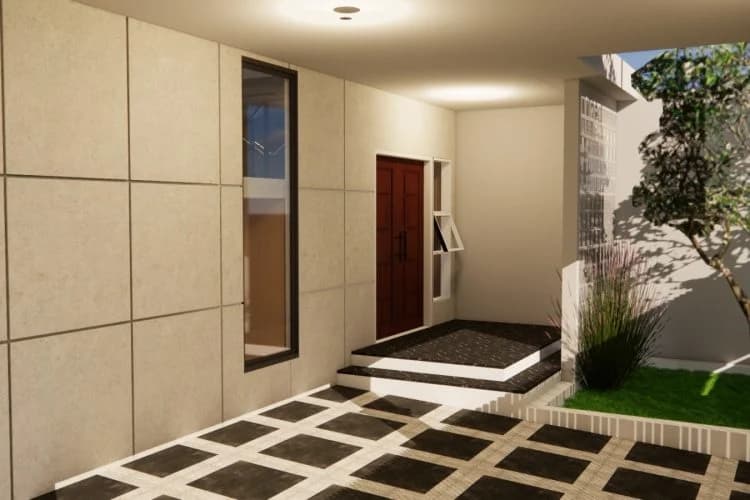 Desain Rumah MS, Serang Banten - 5