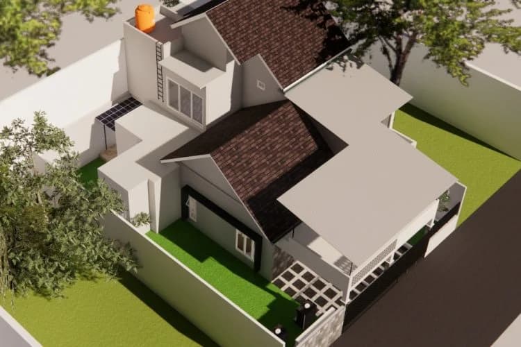 Desain Rumah MS, Serang Banten - 9