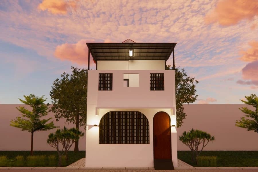Desain Rumah KS, Serang Banten - 2