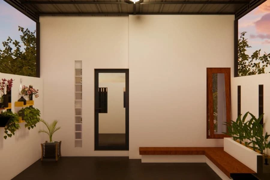Desain Rumah KS, Serang Banten - 8