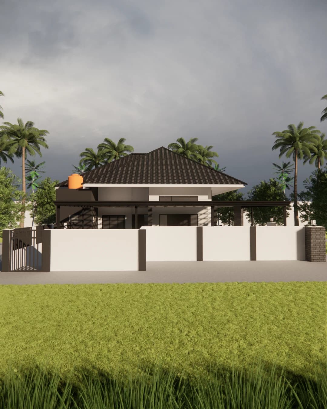 Desain Rumah AC, Serang Banten - 1