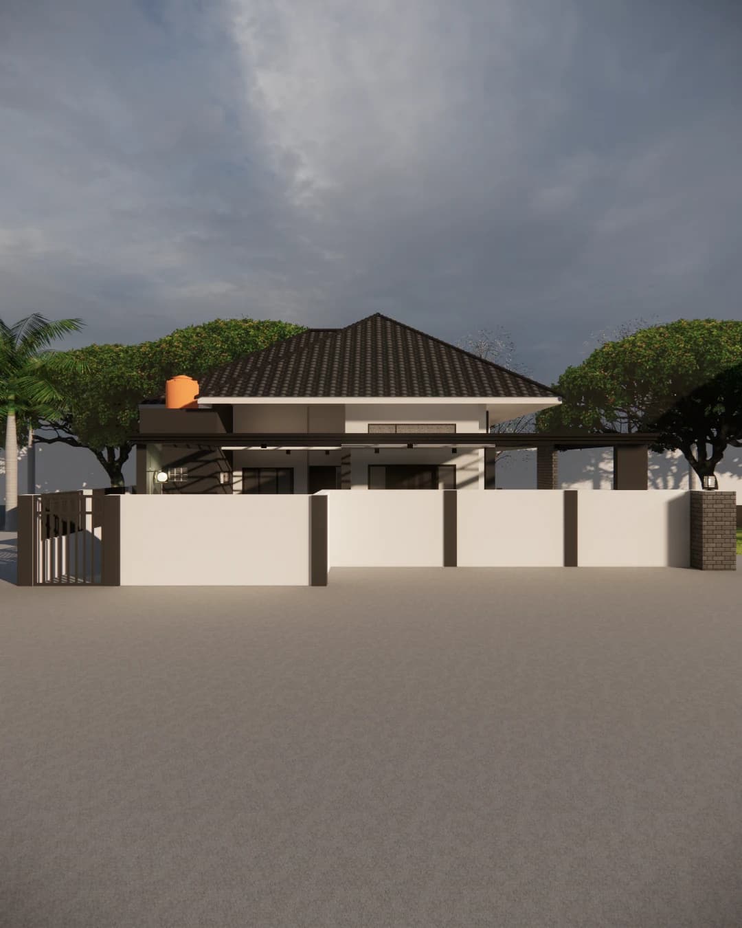 Desain Rumah AC, Serang Banten - 24