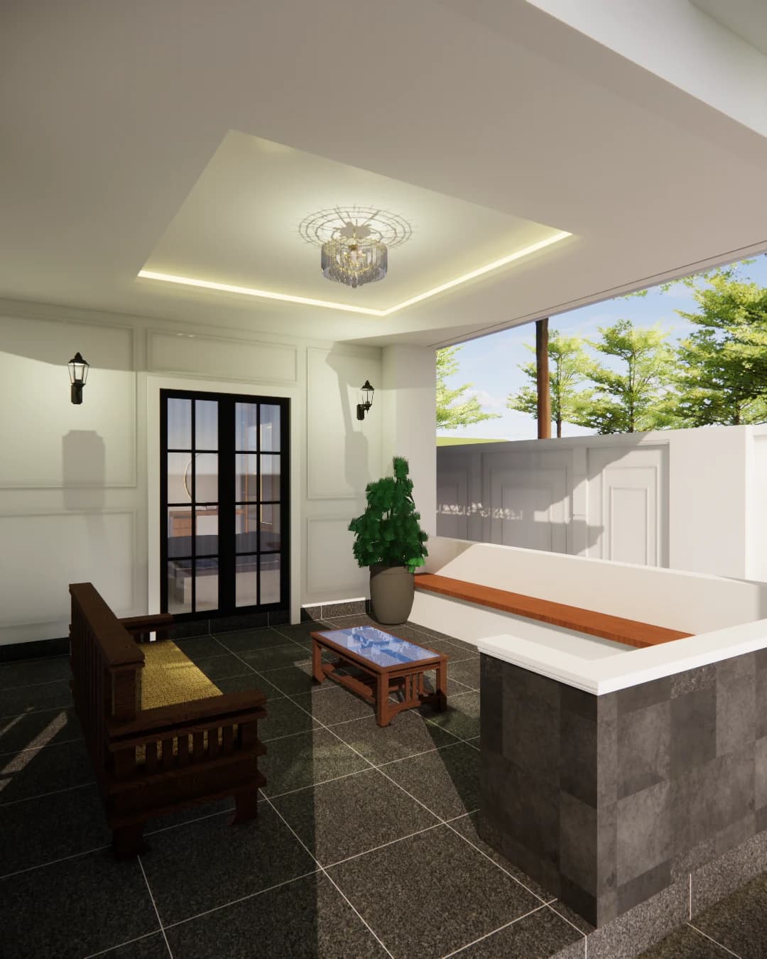 Desain Rumah AO, Serang Banten - 17