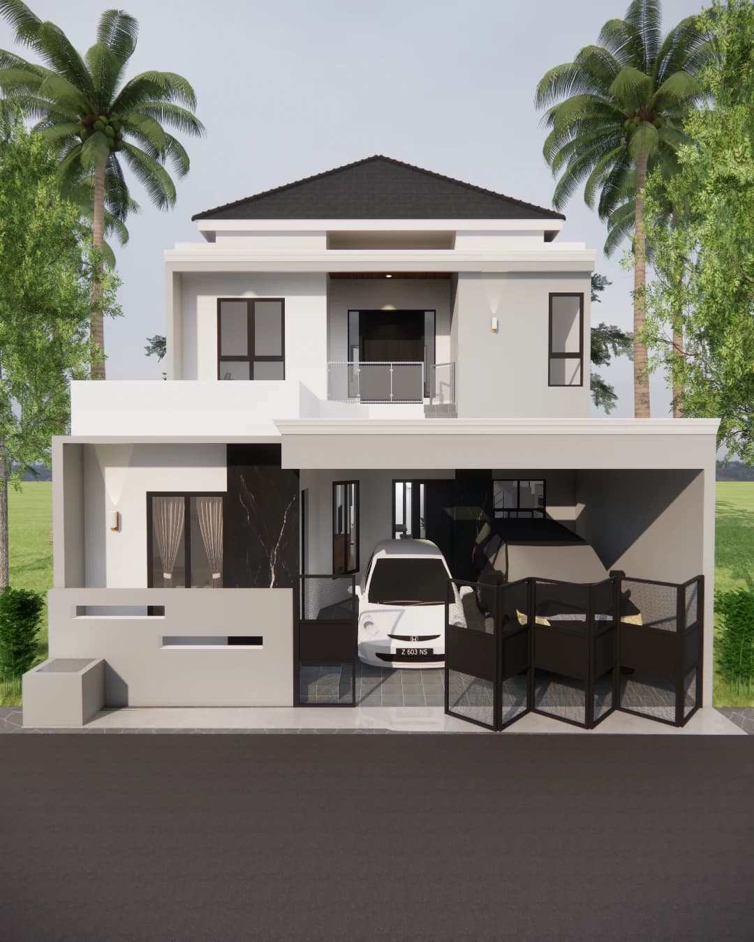 Desain Rumah AP, Cilegon Banten - 1