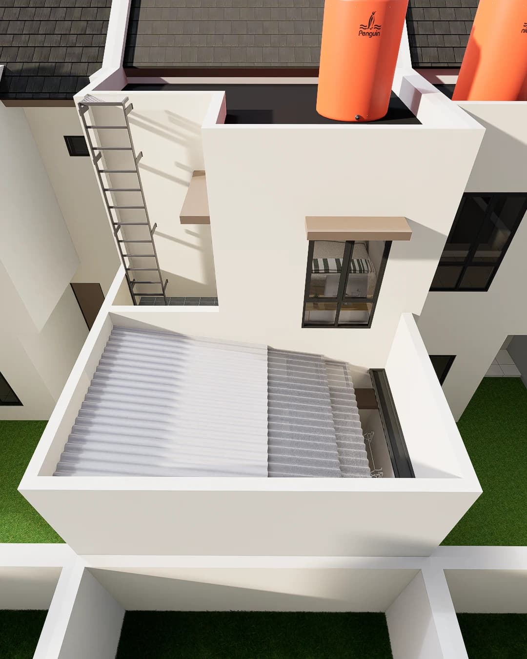 Desain Rumah GP, Serang Banten - 33