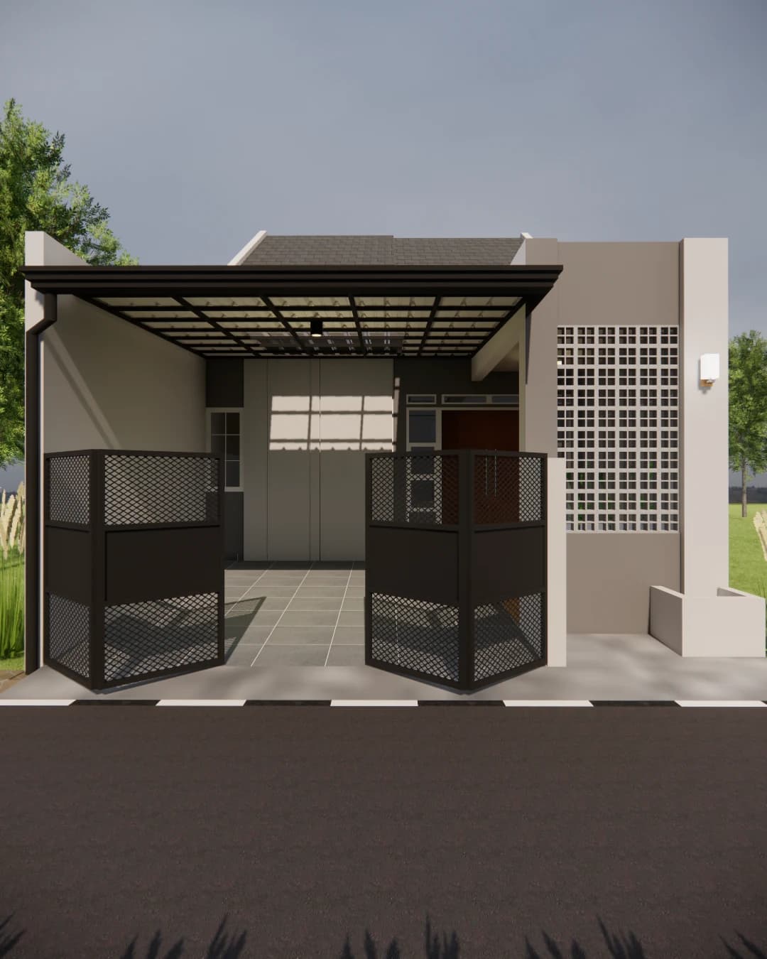 Desain Rumah FM, Cilegon Banten - 1