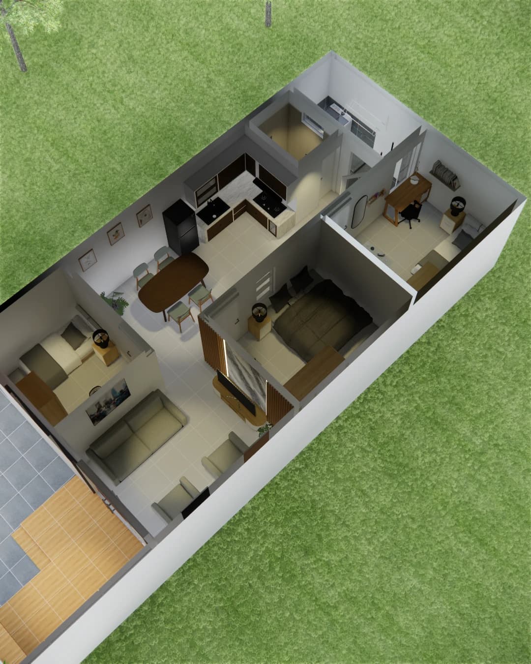  Desain Rumah FM, Cilegon Banten - 9