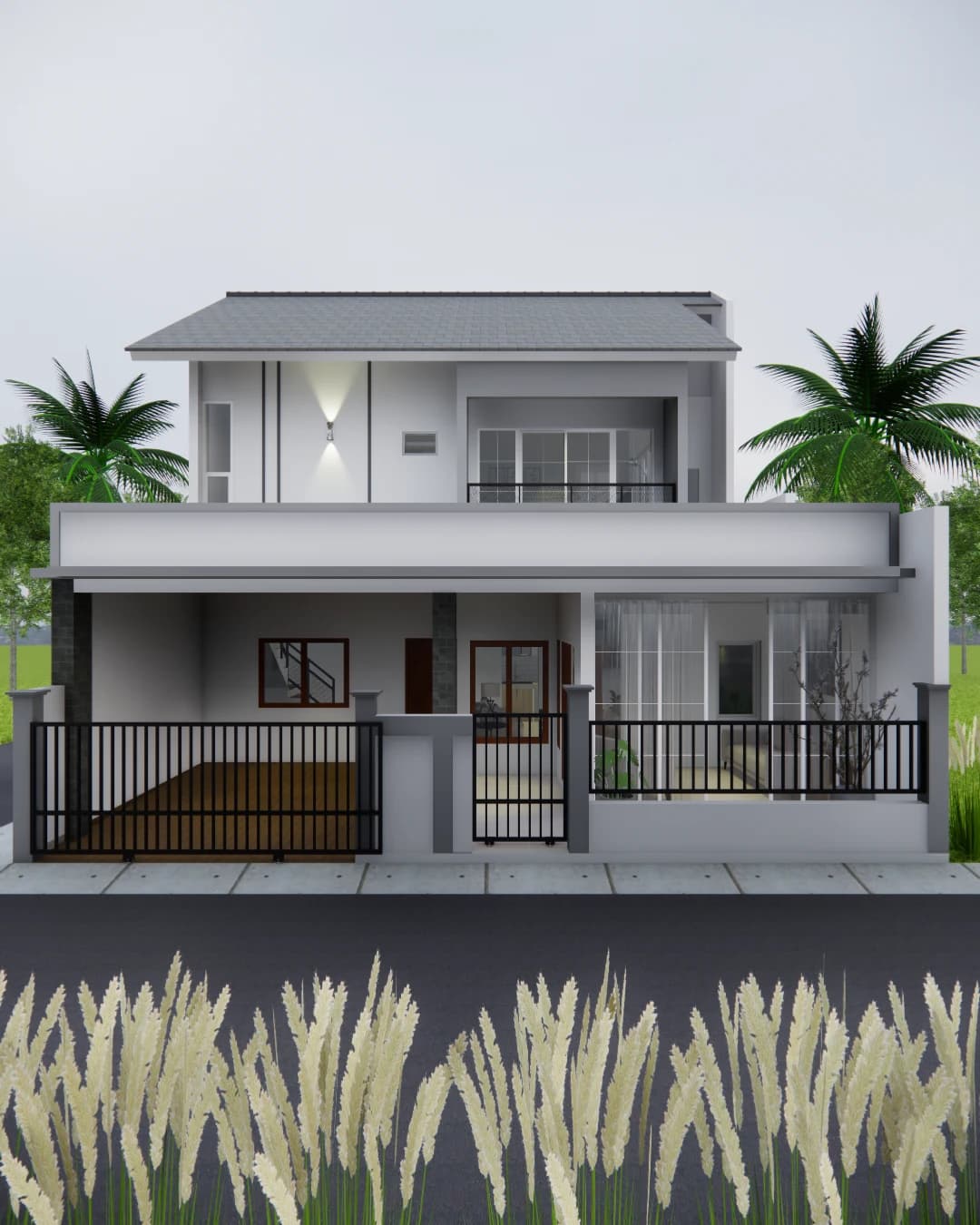 Desain Rumah AB, Serang Banten - 1
