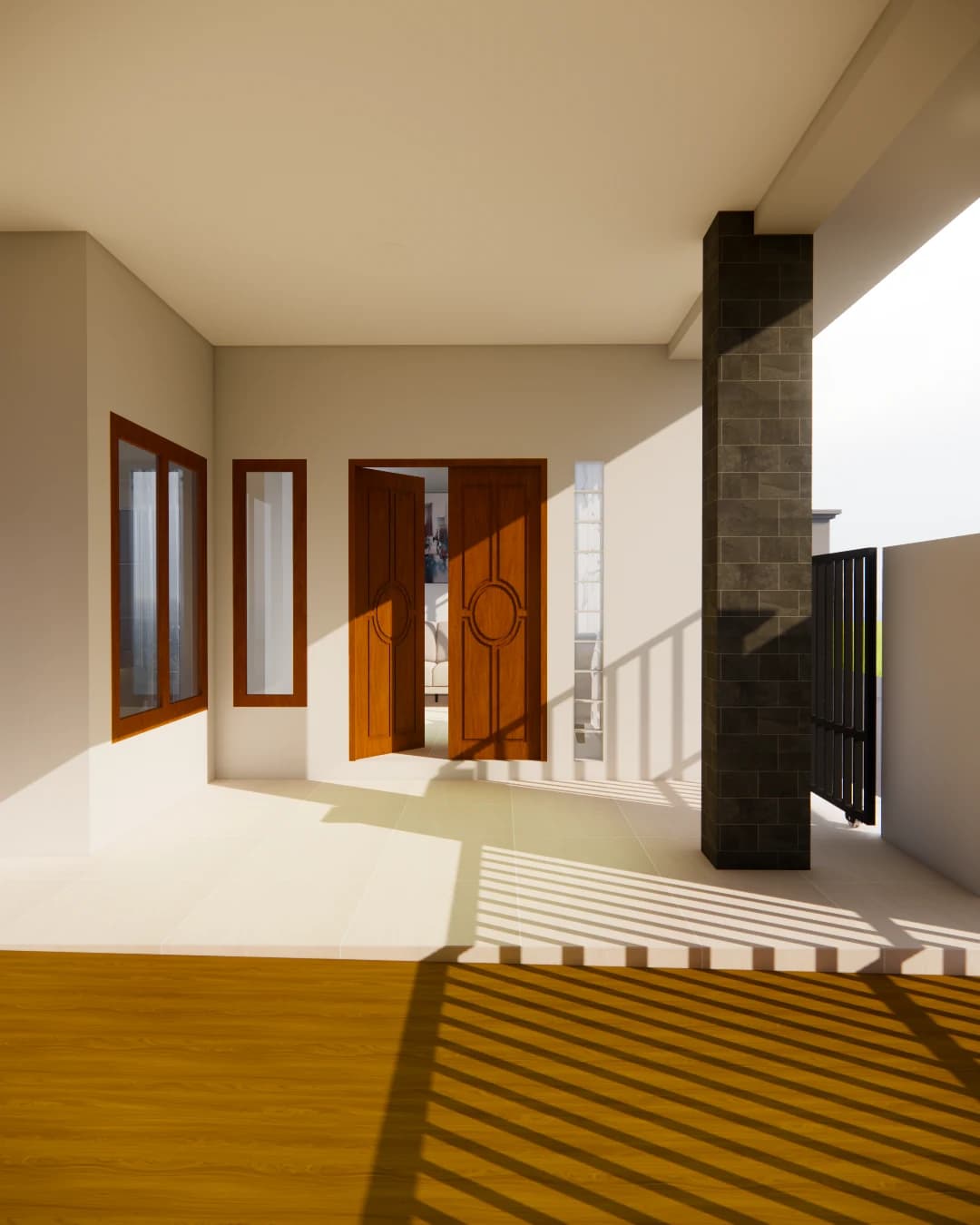 Desain Rumah AB, Serang Banten - 2