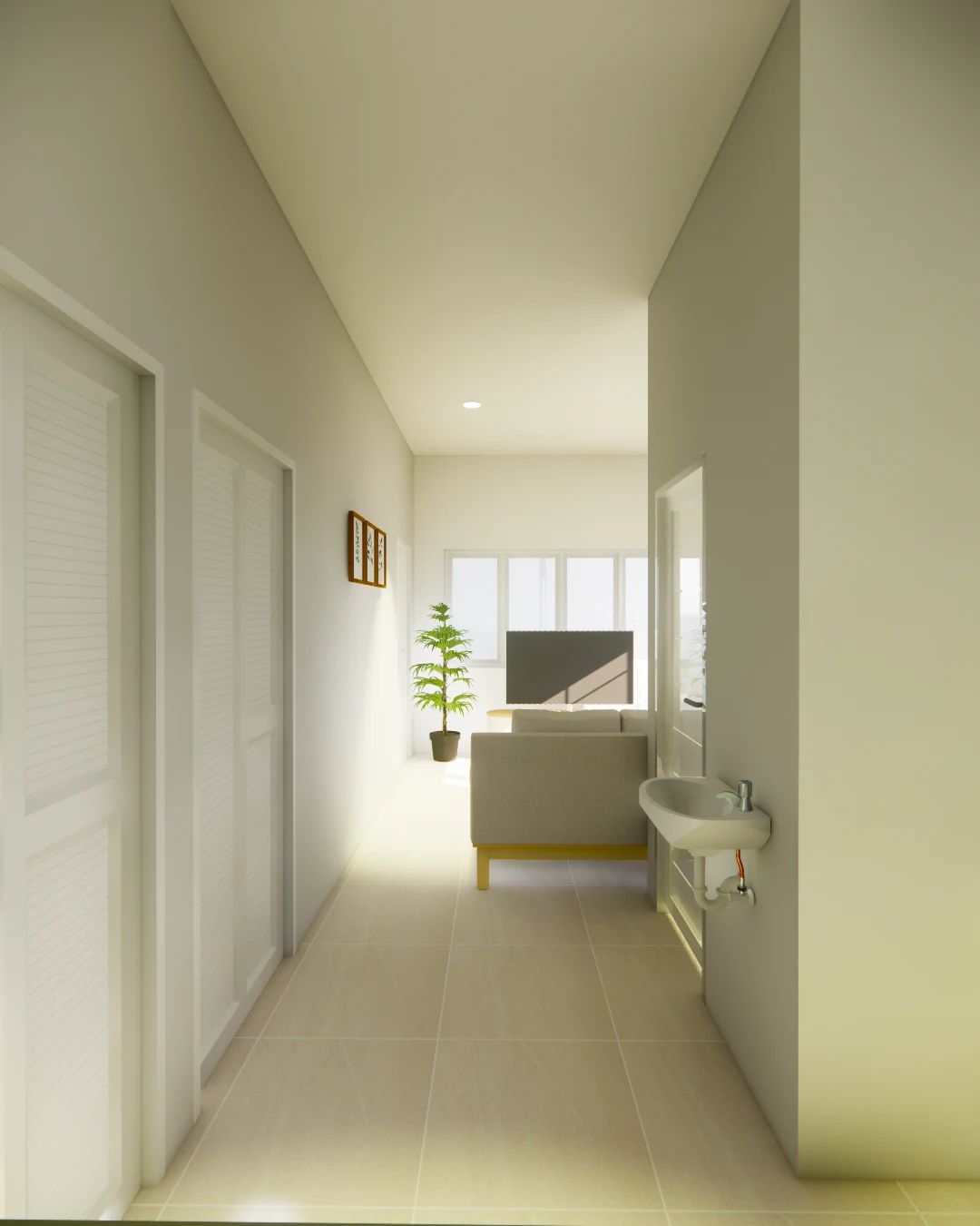 Desain Rumah AB, Serang Banten - 12