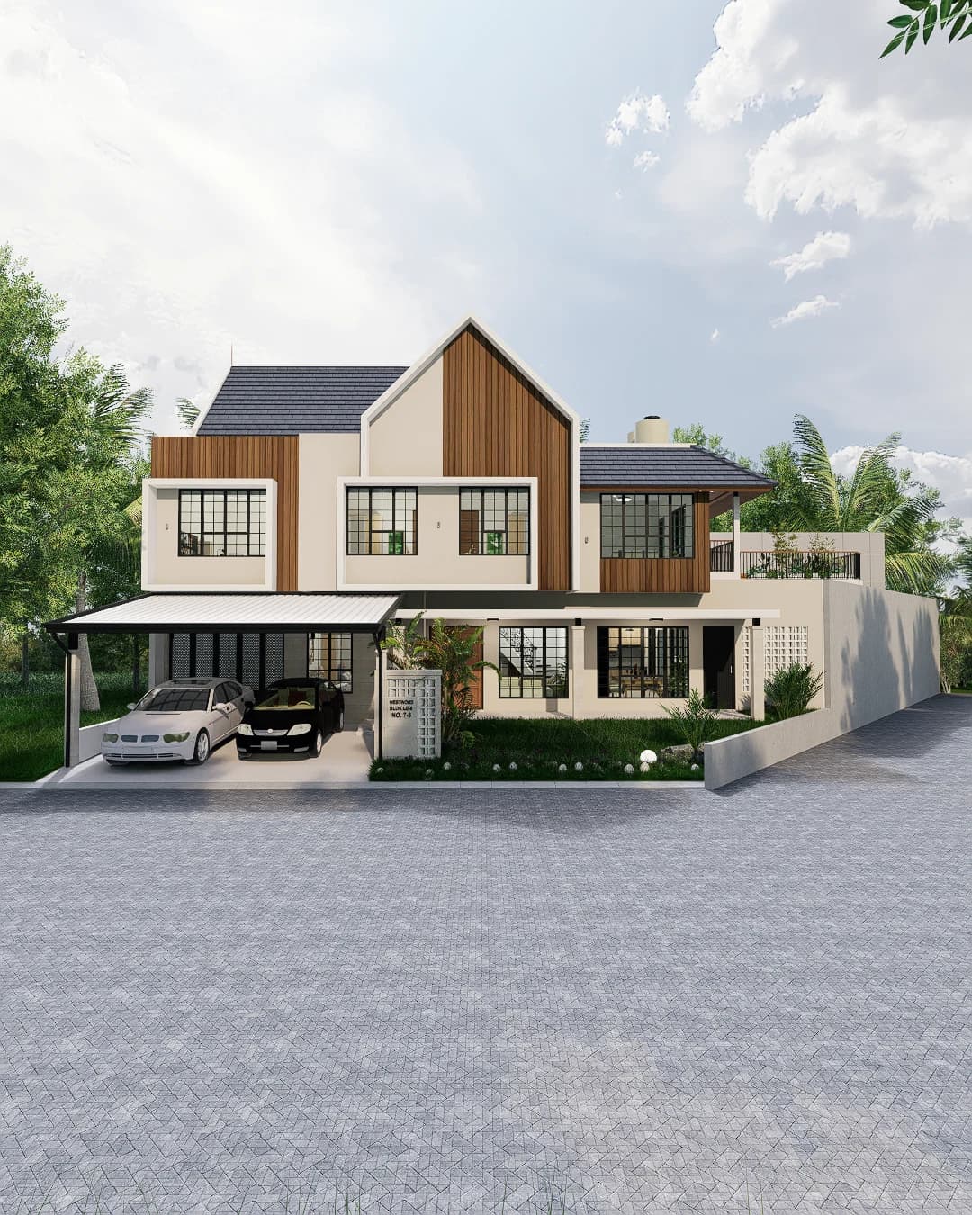 Desain Rumah DB, BMW Serang Banten