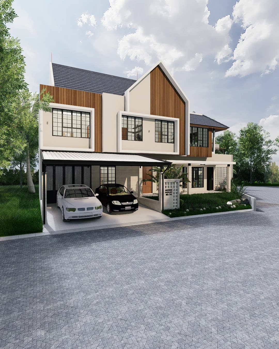 Desain Rumah DB, BMW Serang Banten - 2