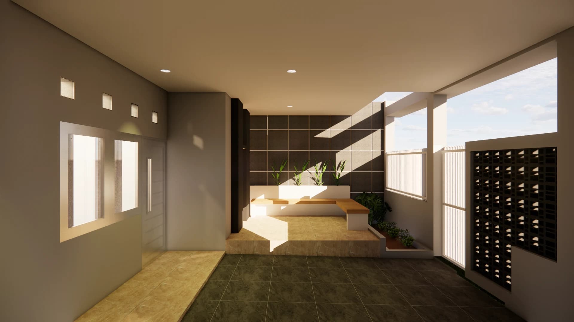 Desain Rumah PS, Serang Banten - 2