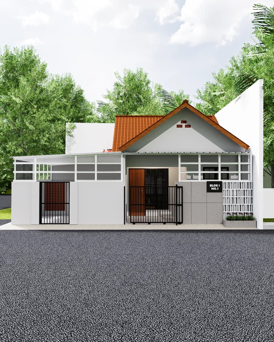 Desain Rumah IY, Serang Banten - 2