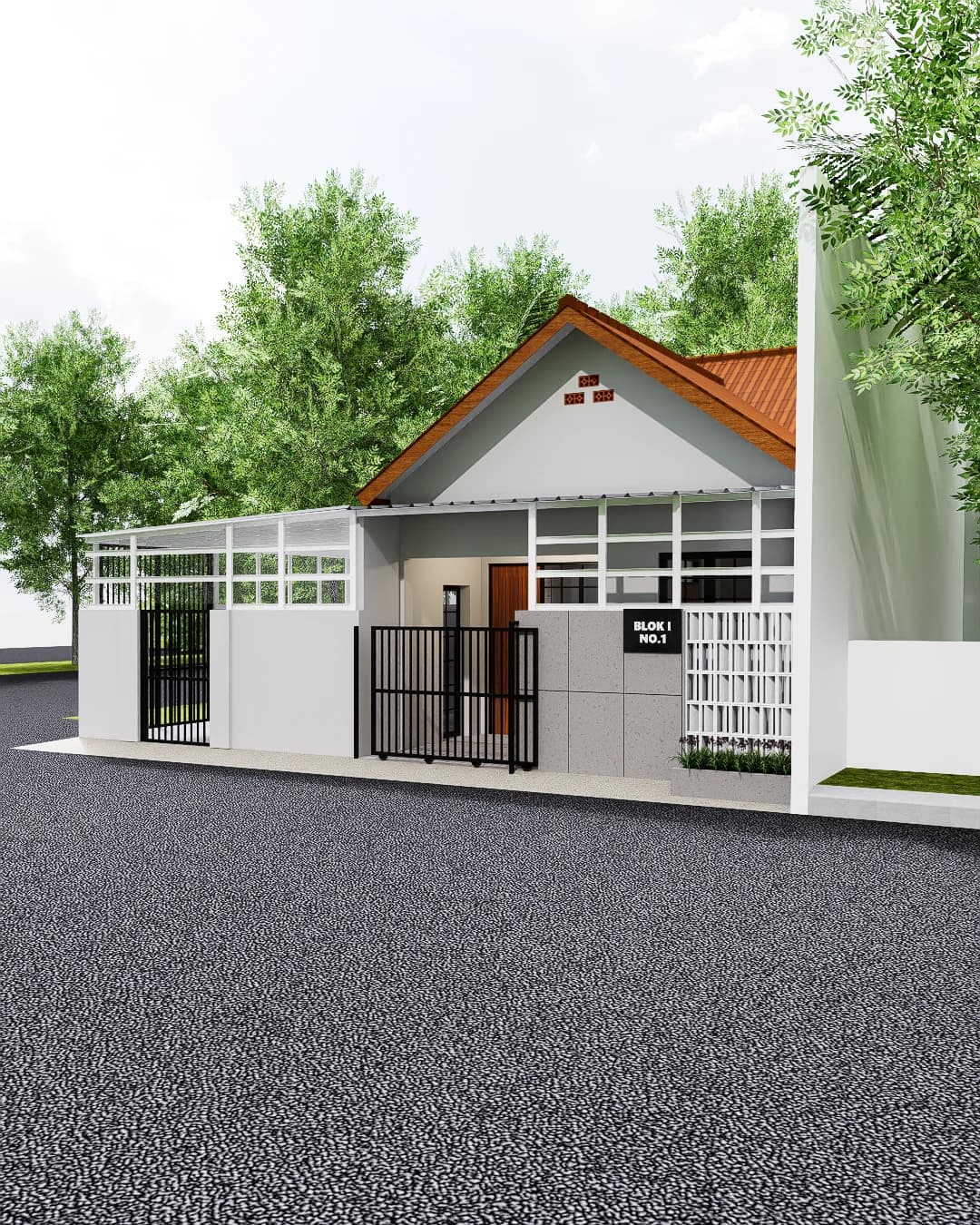 Desain Rumah IY, Serang Banten - 7