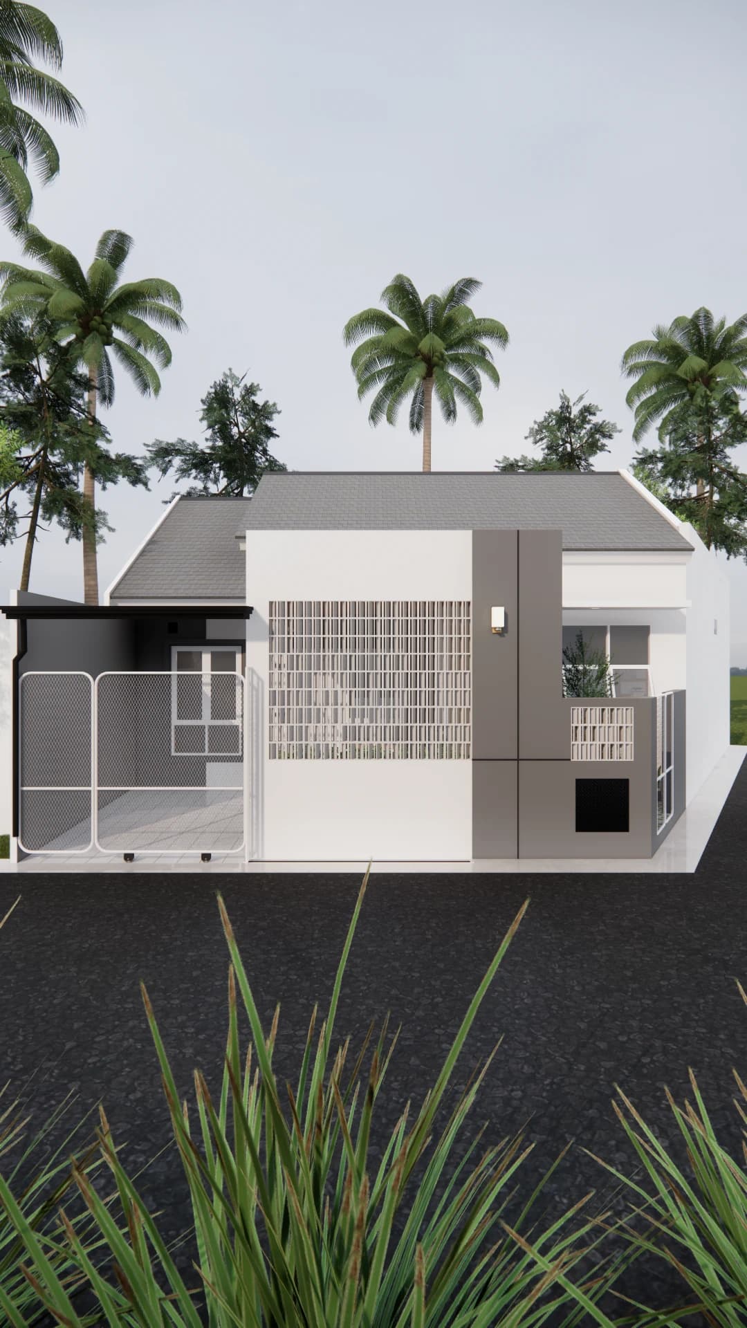 Desain Rumah KC, Cilegon Banten - 1