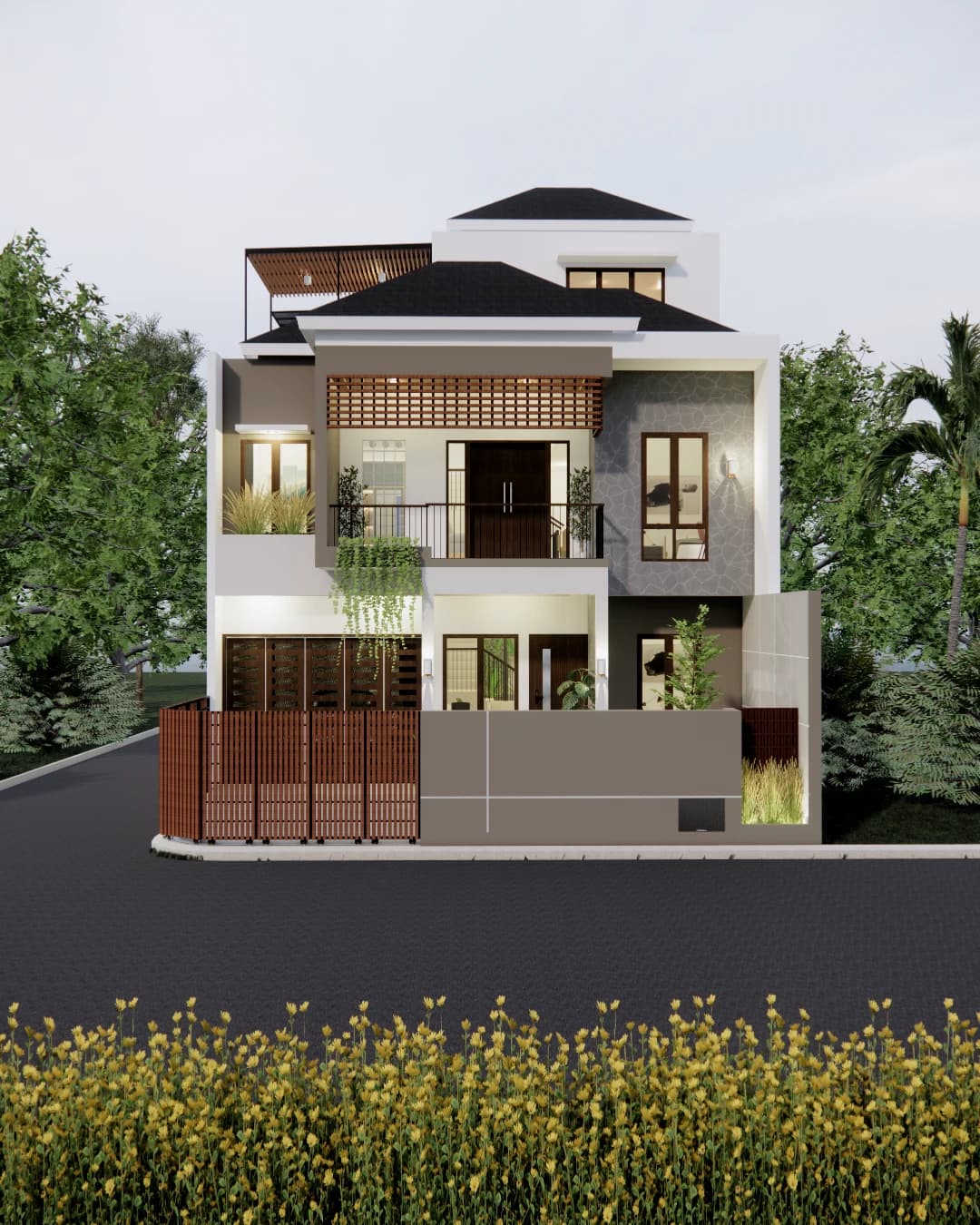 Desain Rumah AAC, Cilegon Banten - 1