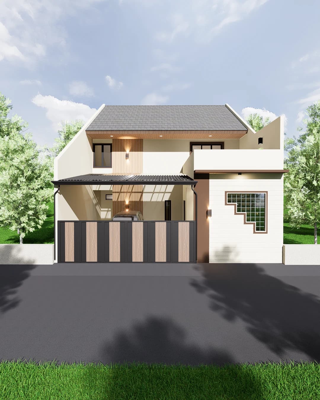 Desain Rumah VS, Serang Banten - 1