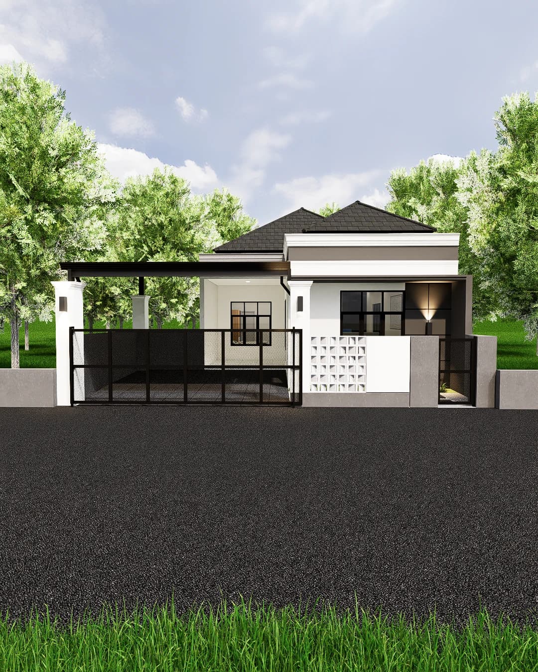 Desain Rumah SN, Serang Banten - 1