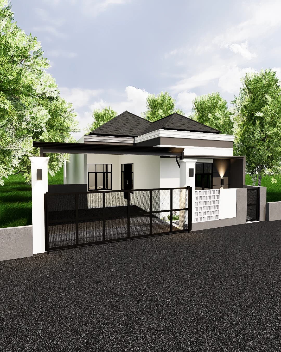 Desain Rumah SN, Serang Banten - 2