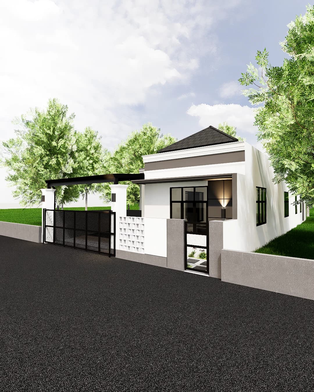 Desain Rumah SN, Serang Banten - 3