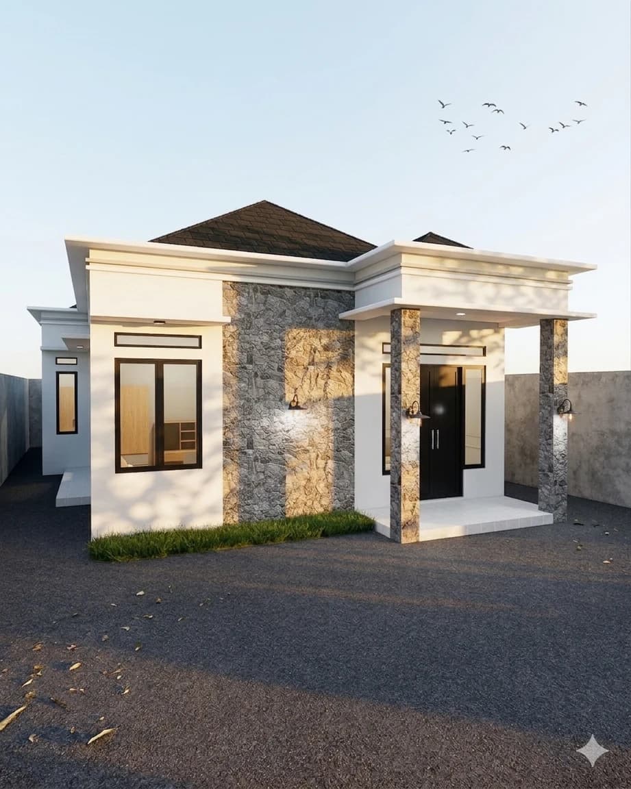 Desain Rumah SY, Cinangka Banten