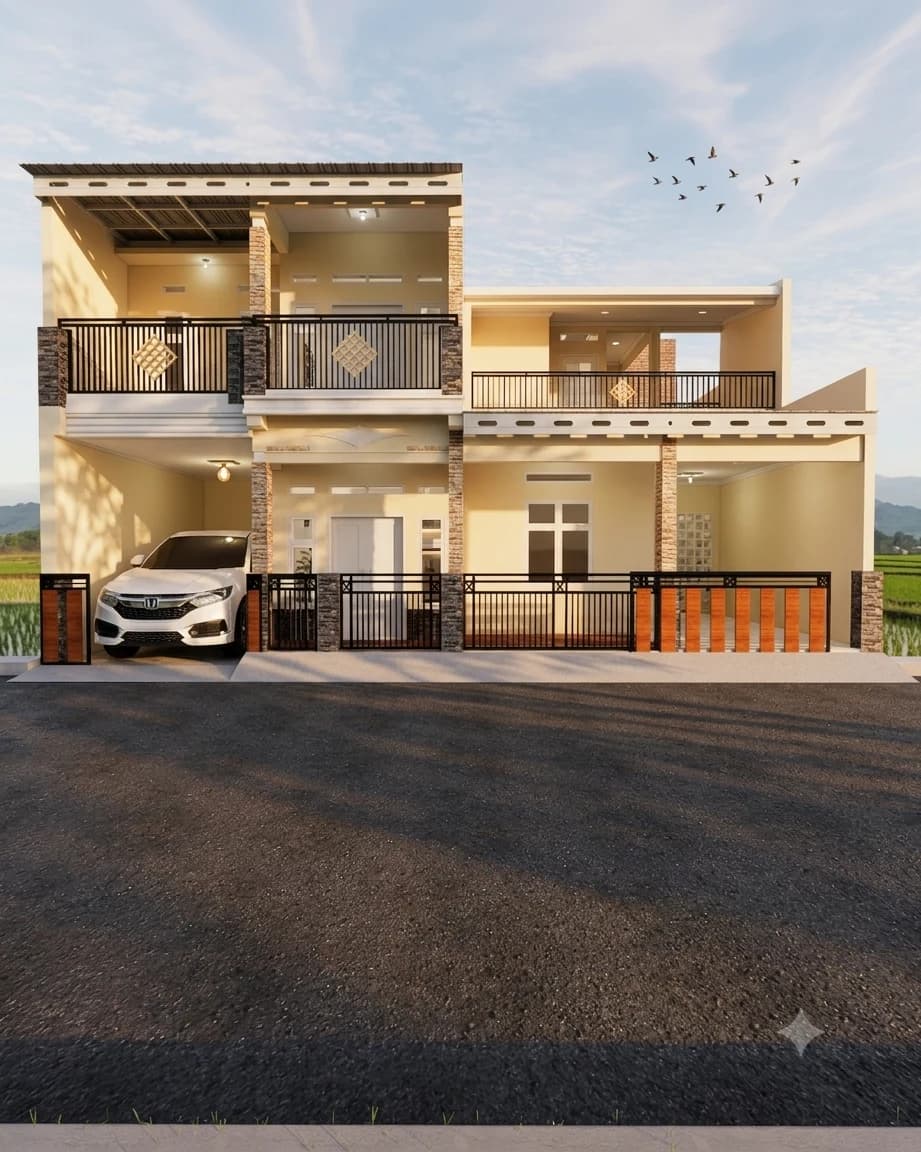 Desain Rumah DN, Serang Banten